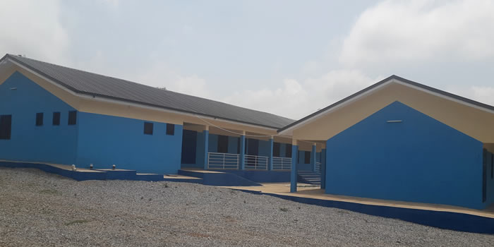 Construction of six unit classroom at Agogo