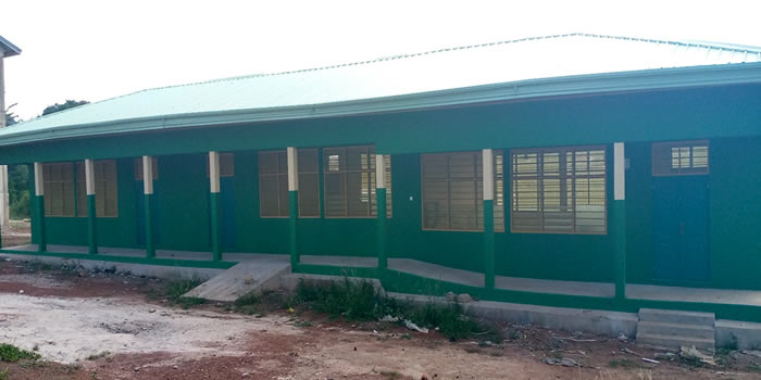 Construction of 3unit Classroom Blk. at Agogo State SNR High