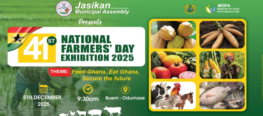 41st Farmers' Day: Jasikan. . .