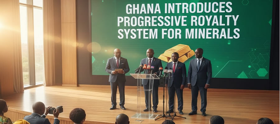 Ghana Introduces Progressive Royalty. . .