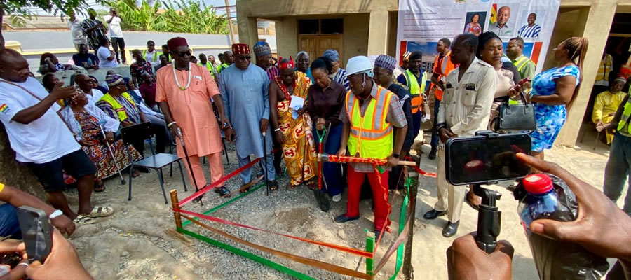 Ablekuma North Begins Construction of Three Major Education and Health Projects 2026