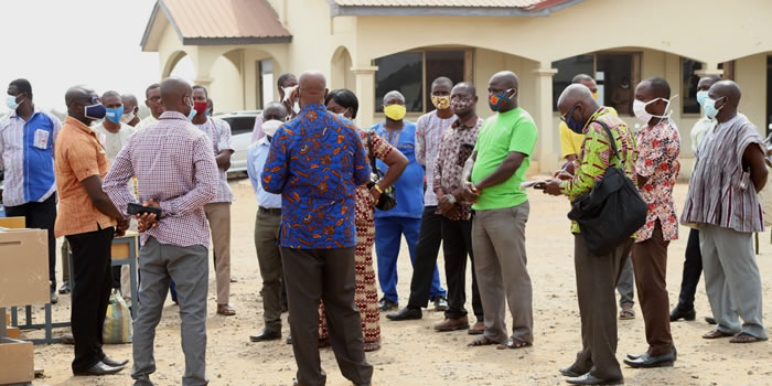 Ada West DCE donates School Furniture to Ada West Educational Directorate 2021