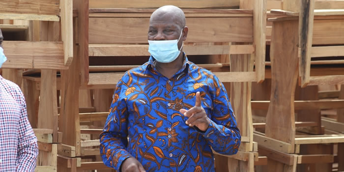 Ada West DCE donates School Furniture to Ada West Educational Directorate 2021