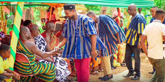 Amansie South DCE, MP commission two projects 2024