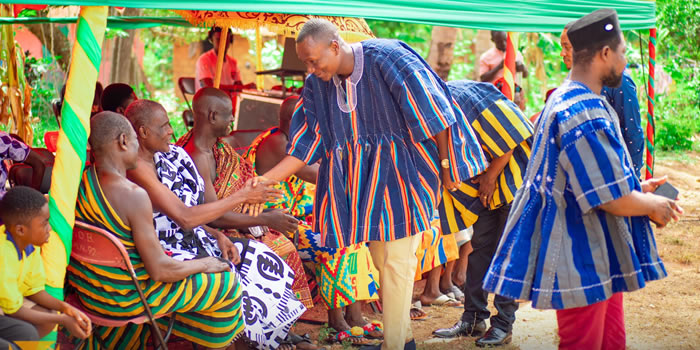 Amansie South DCE, MP commission two projects 2024