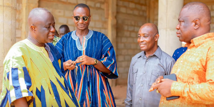 Amansie South DCE, MP commission two projects 2024