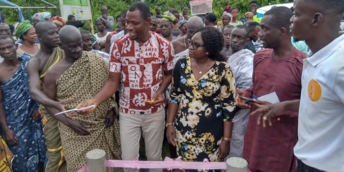 Assin South Communities Footbridge Completed 2022