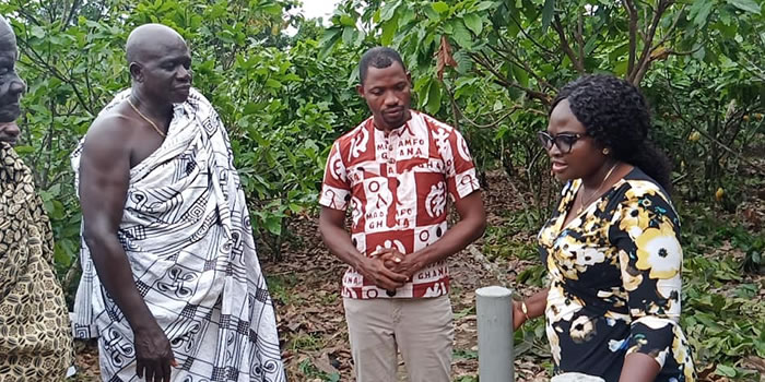 Assin South Communities Footbridge Completed 2022