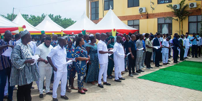 Awutu Senya East successfully inaugurates Assembly Members 2024