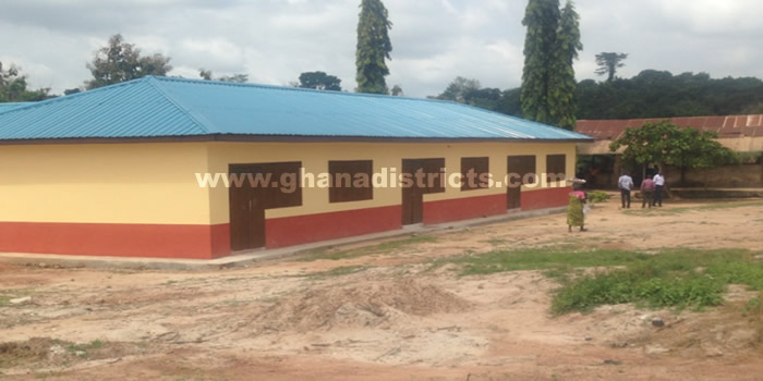 6-Unit Classroom Block, Office, Store, Staff Common Room with 5- Seater W/C Toilet and 1 No. Mechanised Borehole at Kokofu Edwinase