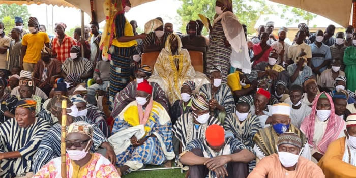 Central Gonja Kusawguwura Alhassan Soale Bonyanso II inaugurated 2021