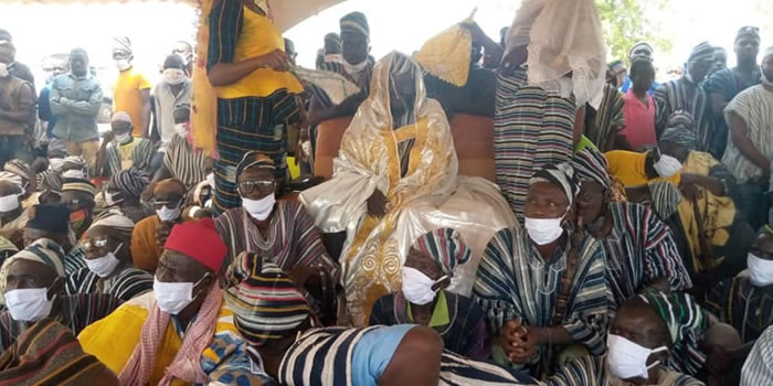 Central Gonja Kusawguwura Alhassan Soale Bonyanso II inaugurated 2021