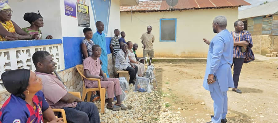 Denkyembour District Assembly DCE distributes Cooking Stoves to Persons With Disabilities 2025