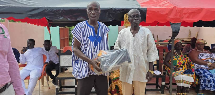 Denkyembour District Assembly DCE distributes Cooking Stoves to Persons With Disabilities 2025