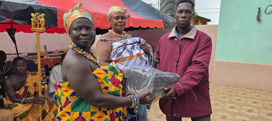 Denkyembour District Assembly DCE distributes Cooking Stoves to Persons With Disabilities 2025