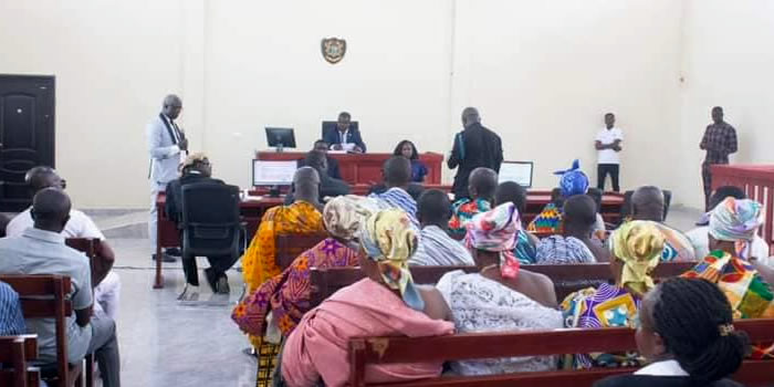 Dormaa West - District Court and Judge’s residence duly commissioned at Nkrankwanta 2024