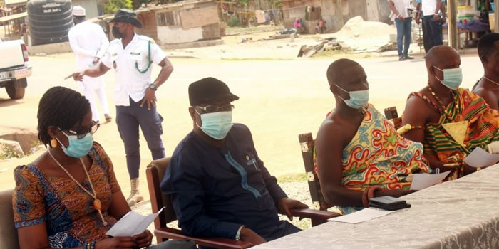 Effia Kwesimintsim Commissions and Hands over of the Adientem/Mpatado CHPs Compound 2021