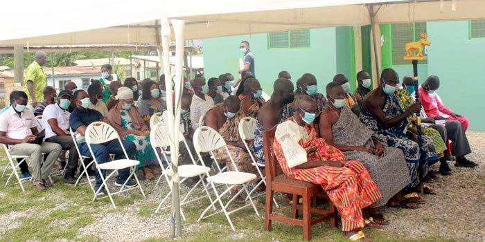 Effia Kwesimintsim Commissions and Hands over of the Adientem/Mpatado CHPs Compound 2021