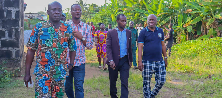 Ellembelle DCE Cuts Sod for New School Blocks 2025