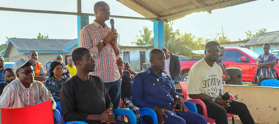 Ellembelle DCE Cuts Sod for New School Blocks 2025