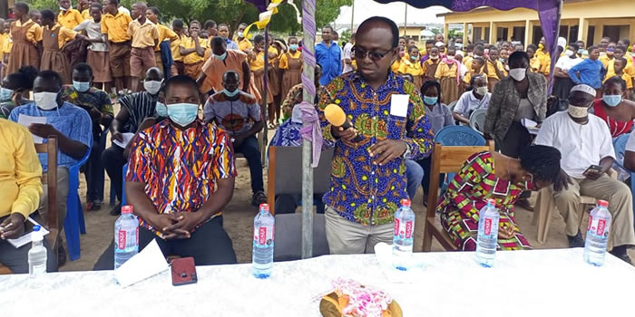 Gomoa East Commissions three unit classroom block for Nkwantanan D/A Basic School 2021