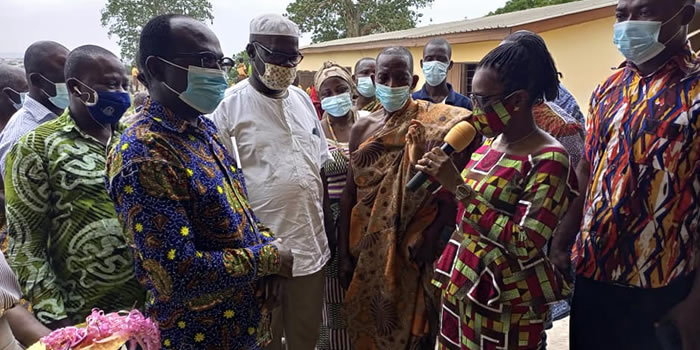 Gomoa East Commissions three unit classroom block for Nkwantanan D/A Basic School 2021