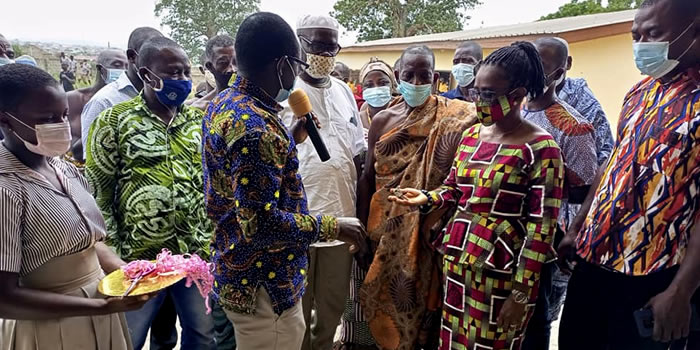 Gomoa East Commissions three unit classroom block for Nkwantanan D/A Basic School 2021