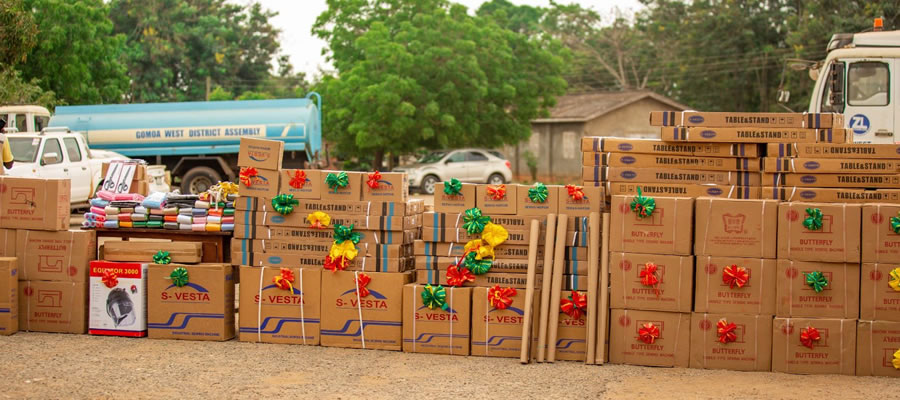 Gomoa West DCE Presents Training Equipment to Boost National Apprenticeship Programme 2026