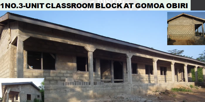 Gomoa West Development Project Pictures 2017 - 2021