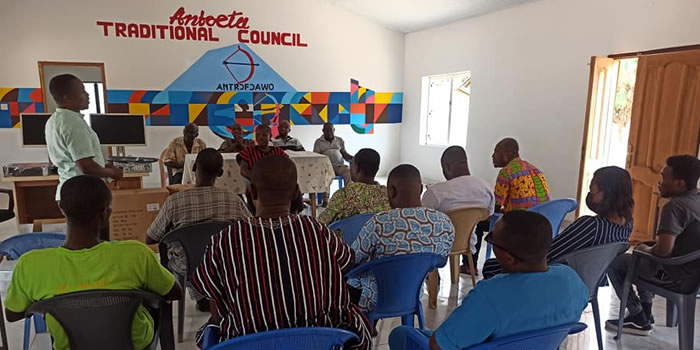 Ho West MP donates office equipment to Anfoeta Traditional 2022