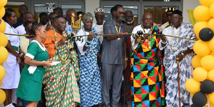 Keta - MTN commissions ultramodern Maternal and Child Health Block 2024