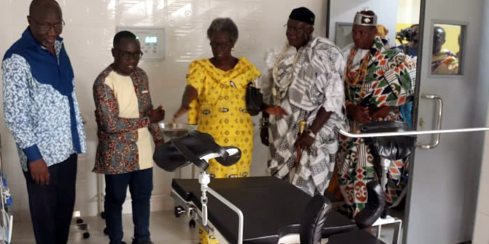 Keta - MTN commissions ultramodern Maternal and Child Health Block 2024