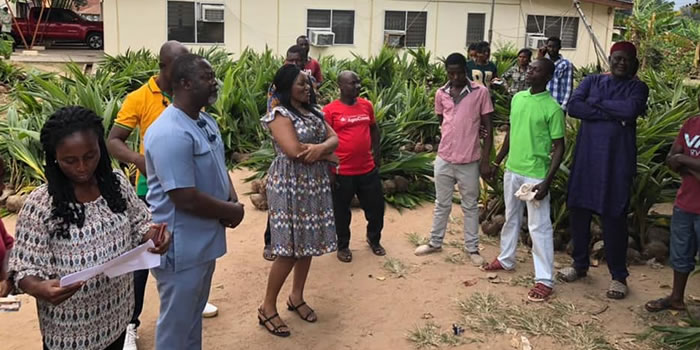 New Juaben South MCE hands over thousands of coconut seedlings to farmers 2022