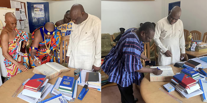 Nsaba Presbyterian SHS gets 10-seater WC 2023