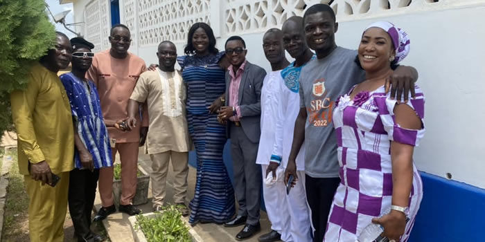 Nsaba Presbyterian SHS gets 10-seater WC 2023