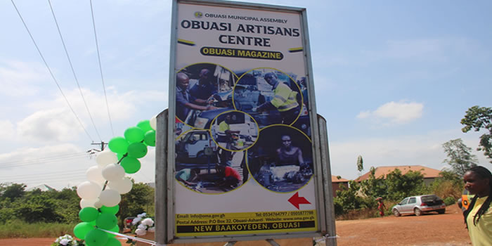 Obuasi Municipal Assembly inaugurates centre for artisans 2024