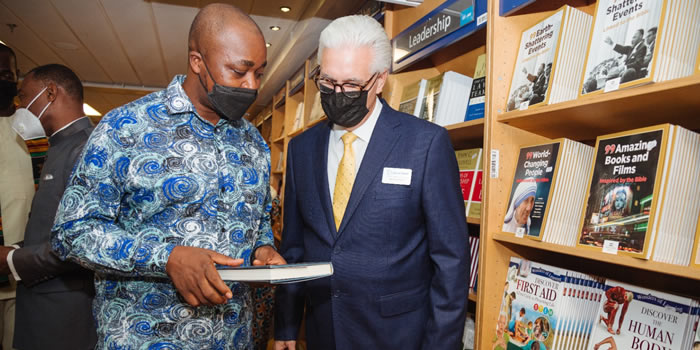 Logos Hope docks at Tema Port