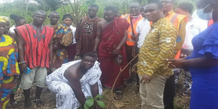 Upper West Akim Assembly launches Green Ghana project 2021