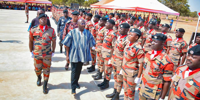 West Mamprusi - Veep commissions Ghana&#39;s second Fire Service Academy in Wungu 2024