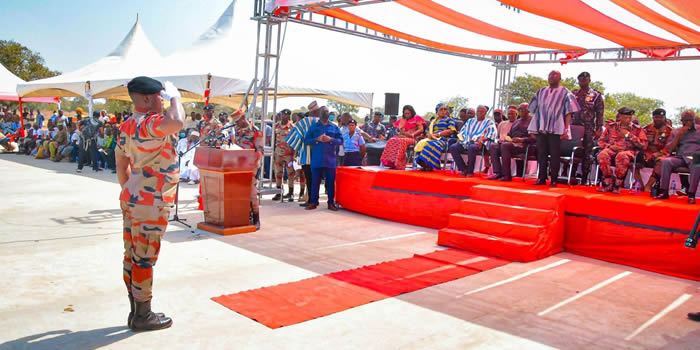 West Mamprusi - Veep commissions Ghana&#39;s second Fire Service Academy in Wungu 2024