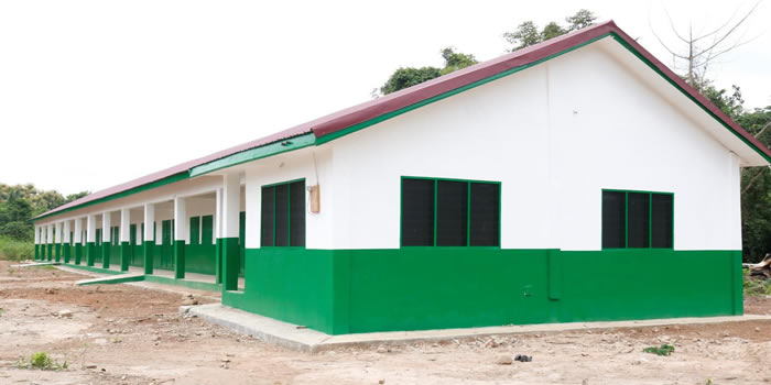 6 Unit Classroom Block at Diamono SHS 