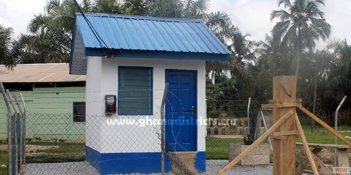 Pump house at Twifo Abodom