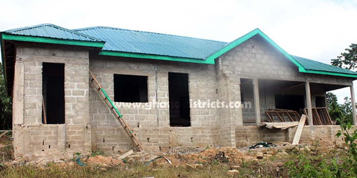 Aboabo CHPS Compound under construction