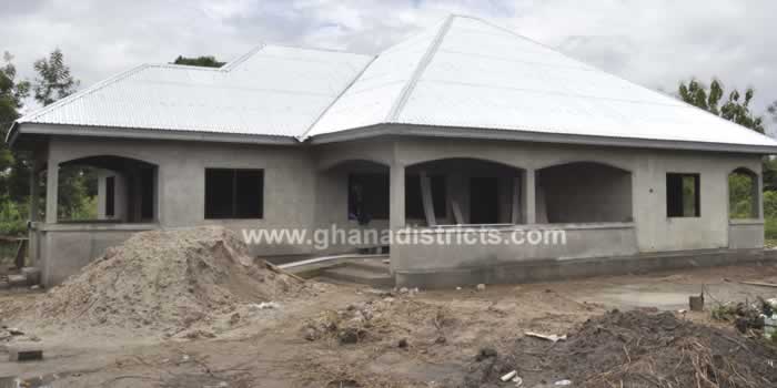 Ongoing CHPS Compound at Abuokrom